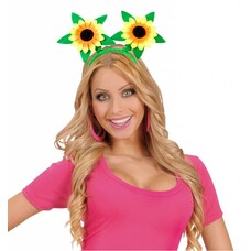 Karnevals-zubehör Tiara Sonneblume