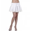 Faschings Kleidergeschäft: Weißer Spitzen-Petticoat