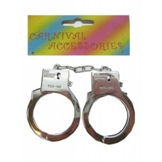 Karnevals-accessoires: Kunststoff Handschellen