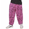 Faschingskleidung: rosa Zebra Hosen