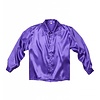 Karnevalsbluse: Disco Bluse Jim in violett