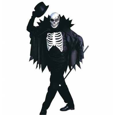 Karnevals-Kleidung: Scary Skeletton