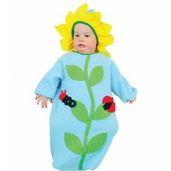 Baby Faschingskostüm: Baby Sonnenblume