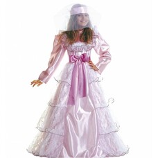 Karnevalskostüm: Rosa Dame