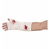 Karnevalsaccessoires: Blutigen Verband um den Arm