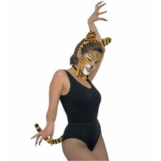 Karnevals-accessoires: Tigerset