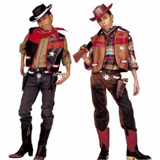 Karnevals-accessoires: Cowboy Set (Kind)