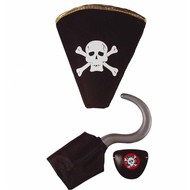 Karnevals-accessoires: Piratenset