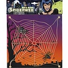 Zubehör für Halloween spinnennetz mit 2 spinnen leuchtend im Dunkle