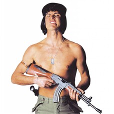 Karnevals-accessoires: Kalasnikov