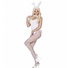 Karnevals-zubehör: Sexy Bunny Dress-up set weiss