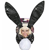 Karnevals-zubehör: Sexy Bunny Dress-up set schwarz