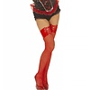 Halloweenaccessoires: Strumpfhose vinyl Top