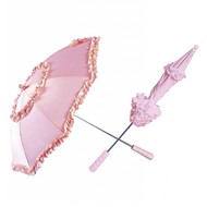 Karnevalszubehör: Regenschirm rosa Karnevalszubehör: Regenschirm rosa