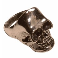 Halloweenaccessoires: Luxus Schädelring