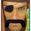 Piraten-Schnurrbart. mit Augenbedeckung