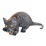 Halloween Accessoires: angsterregende Ratte 32cm