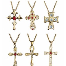 Schmuck: Halskette mit Kreuz