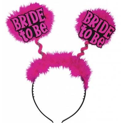 Karnevals-zubehör: Kopfband Mini Bride to be
