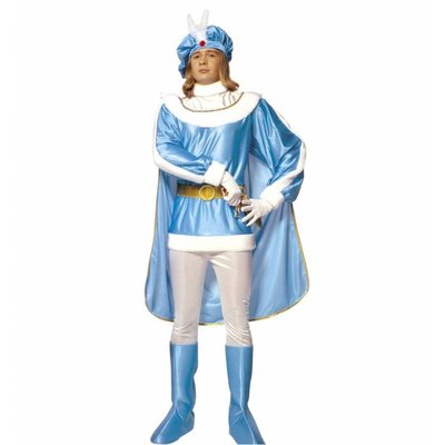 Karnevalskostüm Blauer Prinz.