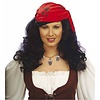 Piratin-Perücke mit Bandana