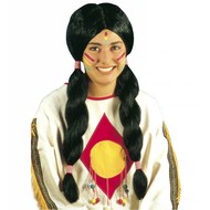 Indianerperücke für Mann und Frau Indianerperücke für Mann und Frau