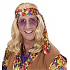 Karnevalsaccessoires: Hippie-Perücke "Flower"