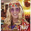 Karnevalsaccessoires: Hippie-Perücke "Flower"