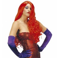 Karnevalsperücke ''Jessica'' in Farbe Rot Karnevalsperücke ''Jessica'' in Farbe Rot