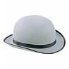 Kopfbedeckung Steifehut grau (filz)