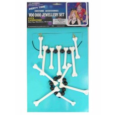 Karneval- & Fest Zubehör: Kanibale Knochenset