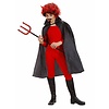 Faschingskostüm: Capes in rot oder schwarz für Kinder (100cm)