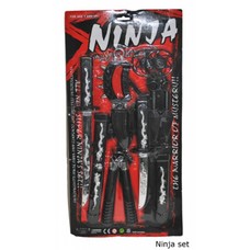 Karnevalszubehör: Ninjaset