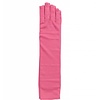 Faschings-attributen: Neon-rosa lange Handschuhe