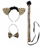 Karnevals-zubehör Dress-up set Leopard Lize