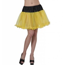 Faschingskostüme Petticoat in schwarz-gelb