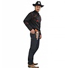 Faschingskleidung: Cowboyshirt mit Pailletten-schmuck