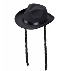 Faschings-accessoiren Rabbi-hut mit Locken