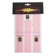 Karnevalszubehör: Hosenträger baby-rosa