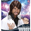 Faschingsperücken: Benny der Popstar in Dunklem braun
