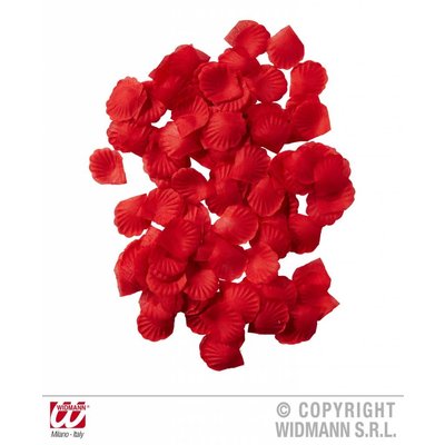 Party-accessoires: Rote Rosenblätter