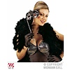 Karnevals-accessoires: Netzhandschuhe schwarz