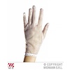 Karnevals-accessoires: Netzhandschuhe schwarz