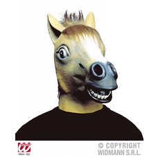 Maske: Pferd mit Haar
