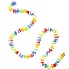 Faschings-accessoiren Hawaii Guirlande