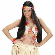 Faschings-accessoiren Hawaii-set mehrfarbig