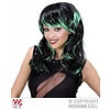 Karnevalszubehör: Perücke mit langen lockenden Haaren