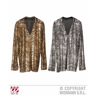 Karnevalskostüm Bluse Seventies Gold Karnevalskostüm Bluse Seventies Gold