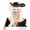 Augenmasken: Masker in weiss mit gold akzente