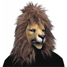 Löwe-maske mit Haar